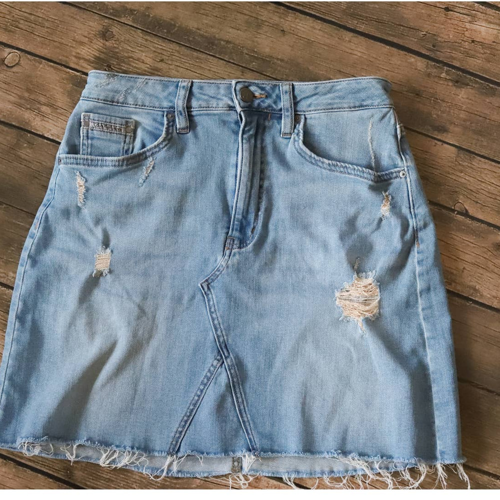 Calvin Klein Denim Mini skirt